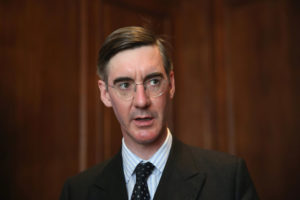 LONDON, ENGLAND - MAY 17: Jacob Rees-Mogg MP speaks during a 'Bruges Group' press conference at on May 17, 2016 in London, England. The event focused on the issues surrounding the European Arrest Warrant and how Britain would be, in the opinion of the speakers, better placed outside of the European Union. (Photo by Dan Kitwood/Getty Images)