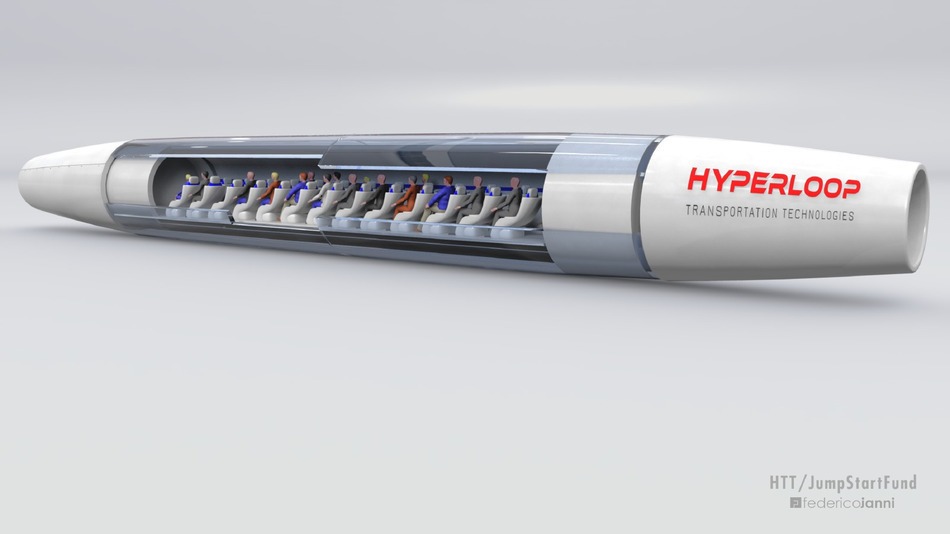 Vibranium: Hyperloop Pods Will be Made From Super-Light “Smart Skin” That’s 10X Stronger Than Steel