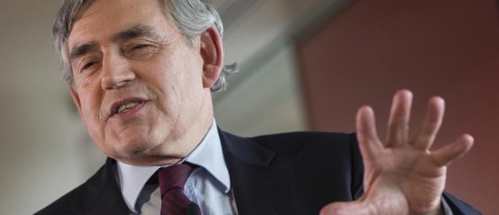 Gordon Brown’s Brexit advice: the UK should ‘lead not leave’