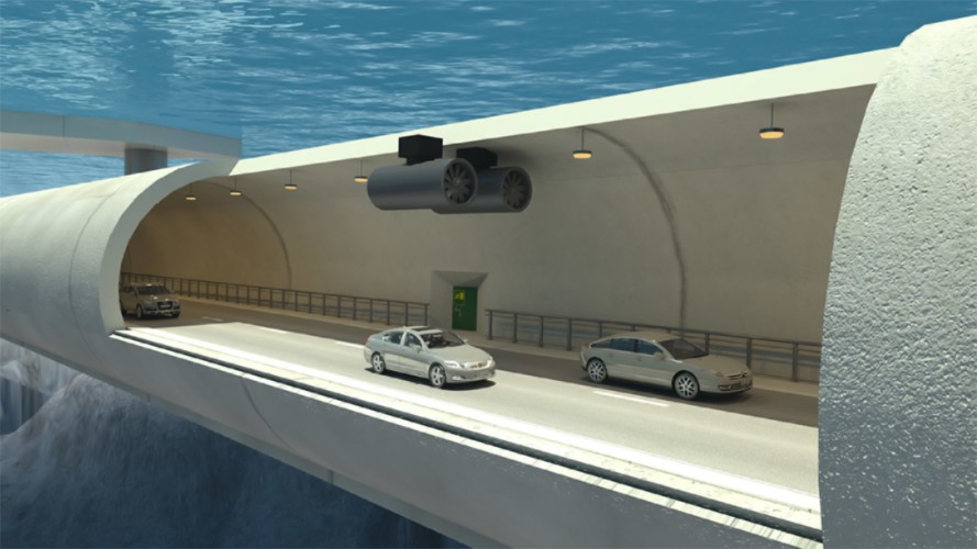 Norway to build world’s first floating underwater traffic tunnels