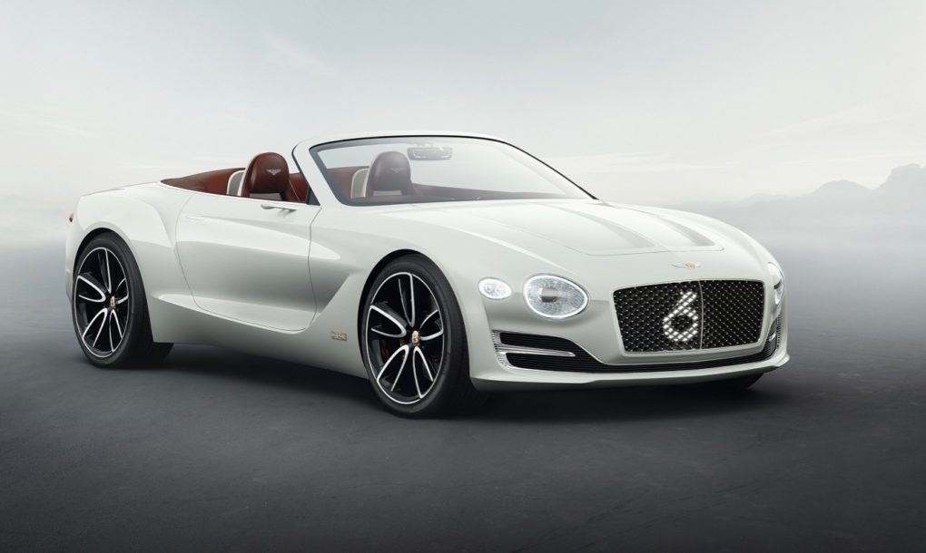 Bentley unveils its first electric concept car