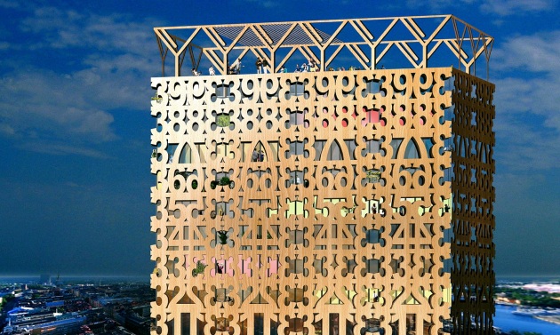 Grattacieli di legno: i nuovi architetti costruiscono così Grattacieli di legno: i nuovi architetti costruiscono così