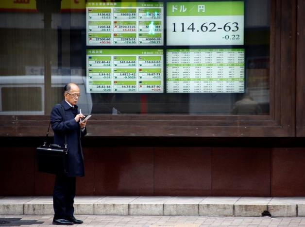 Asia stocks rise for third day on earnings; dollar stalls on Comey sacking