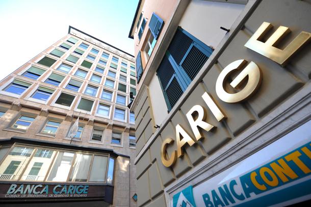 Intesa, Unipol e Generali sottoscrivono l’aumento di Carige per 40 mln