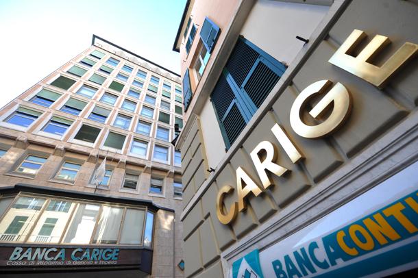 Intesa, Unipol e Generali sottoscrivono l’aumento di Carige per 40 mln