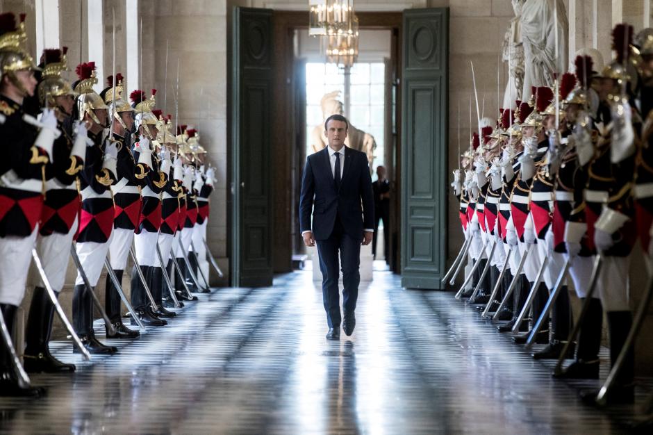 Macron incontra l’imprenditoria mondiale a Versailles