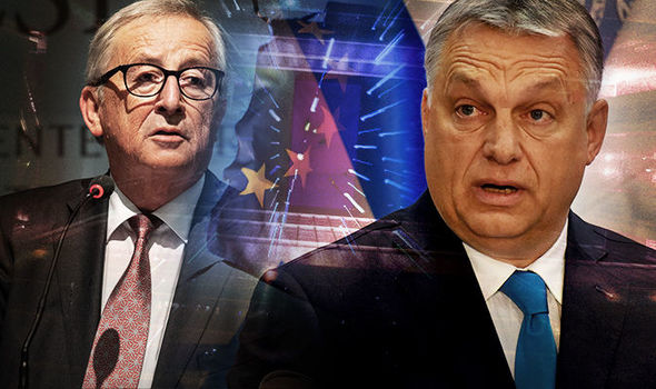 EU ON THE BRINK: Orban warns Brussels’ ‘days are numbered’ as he challenges Juncker’s EPP