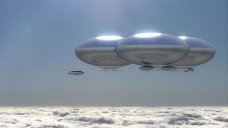 NASA plan for a “cloud city” made of airships floating over Venus