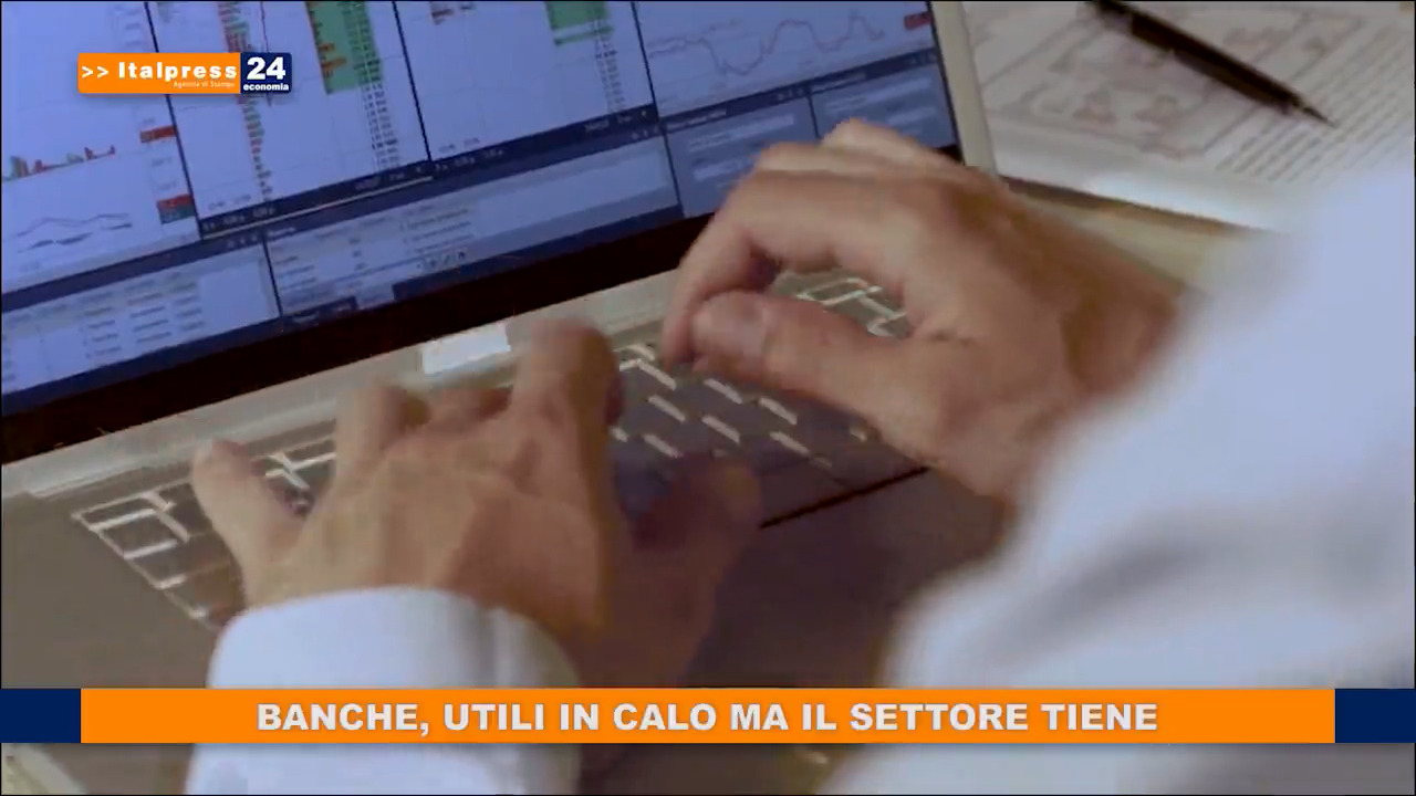 Banche, utili in calo ma il settore tiene Banche, utili in calo ma il settore tiene