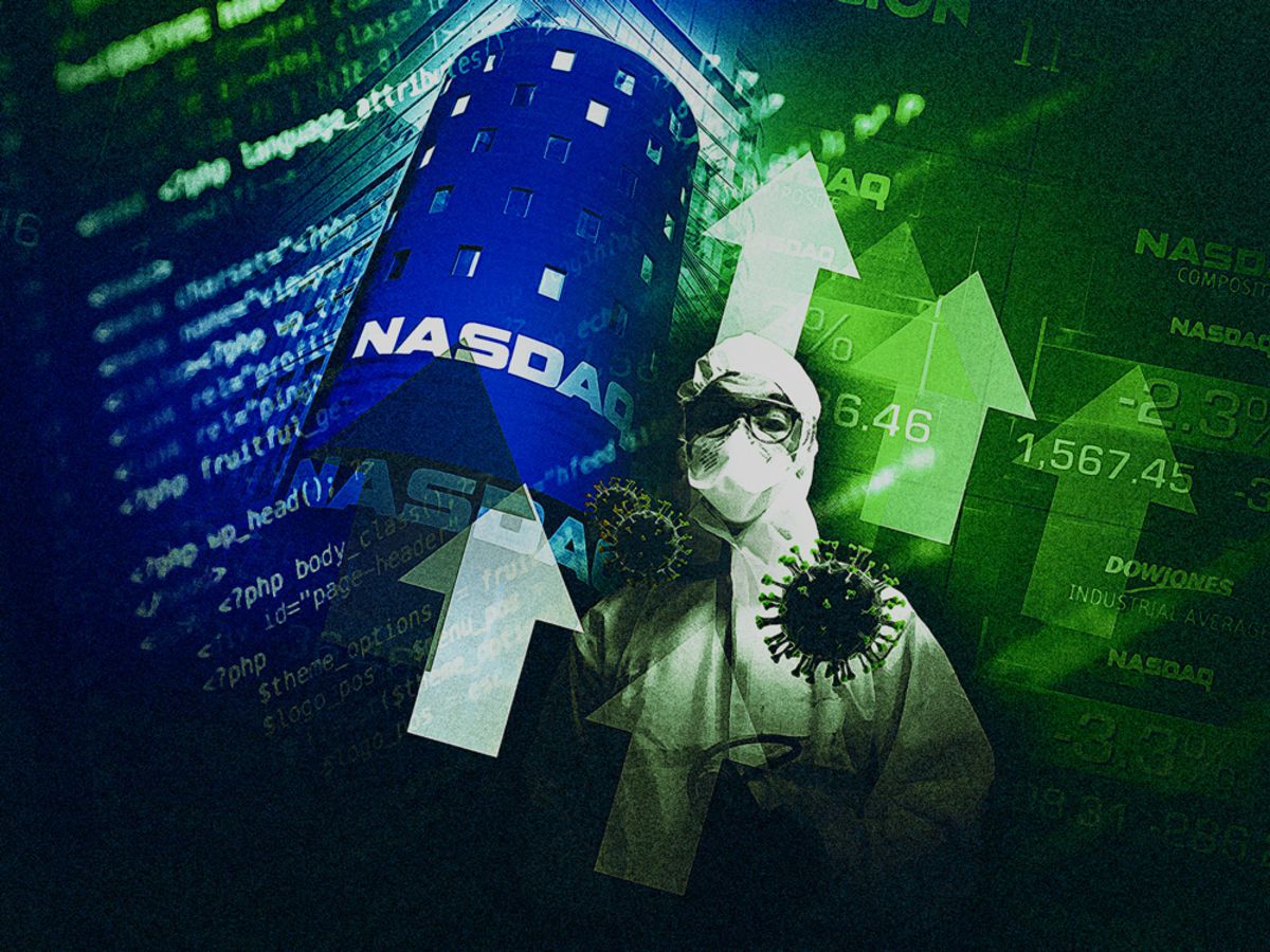 Nasdaq Valuations Say You’ll Be Stuck at Home for a Long Time Nasdaq Valuations Say You’ll Be Stuck at Home for a Long Time
