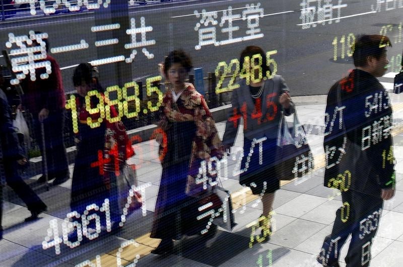 Asia-Pacific stocks edge higher as U.S. Fed commits to continuing to support the economy