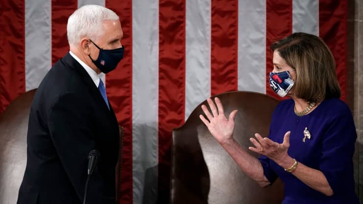 Pence refuses to invoke 25th Amendment as Democrats work to remove Trump Pence refuses to invoke 25th Amendment as Democrats work to remove Trump