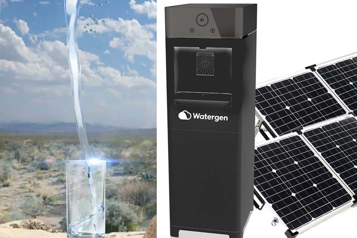 Produrre acqua potabile dall’aria grazie all’energia solare, il dispositivo Genny conquista il CES 2020