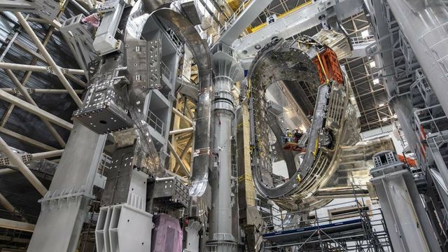 Así es el impresionante interior del reactor de fusión nuclear ITER