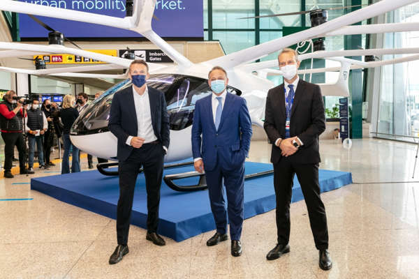 Dal 2024 i taxi- droni voleranno sul cielo di Roma Dal 2024 i taxi- droni voleranno sul cielo di Roma