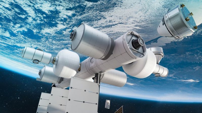 Blue Origin: Jeff Bezos unveils plans for ‘space business park’