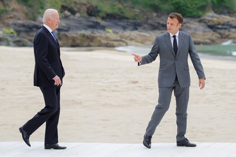 Joe Biden y Emmanuel Macron se reunirán en Roma para recomponer las relaciones bilaterales