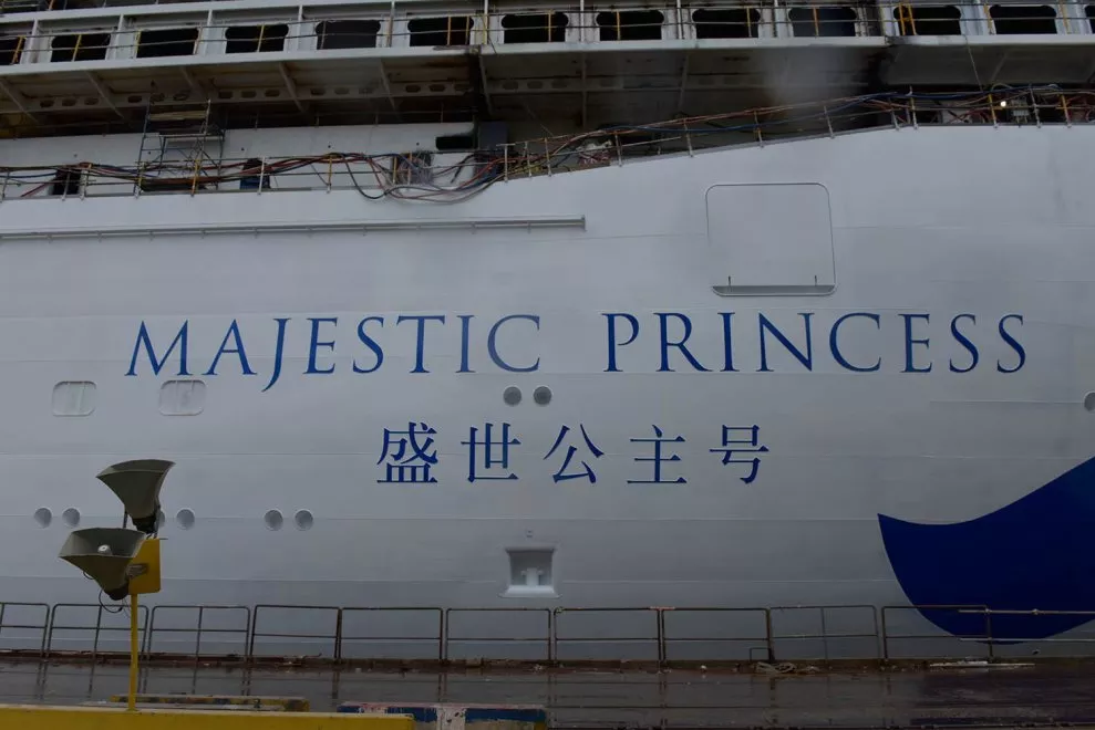 La Cina vara la prima nave da crociera realizzata in collaborazione con Fincantieri
