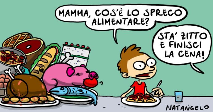 Spreco alimentare: l’ Italia è la peggiore in Europa negli ultimi vent’anni con oltre 270 milioni di tonnellate di cibo