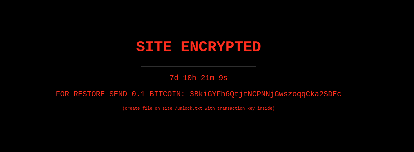 Siti WordPress violati da attacchi ransomware: ecco la nuova truffa Siti WordPress violati da attacchi ransomware: ecco la nuova truffa