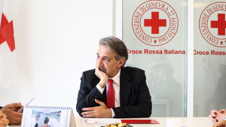 Francesco Rocca, an Italian at the top of international support and solidarity activities