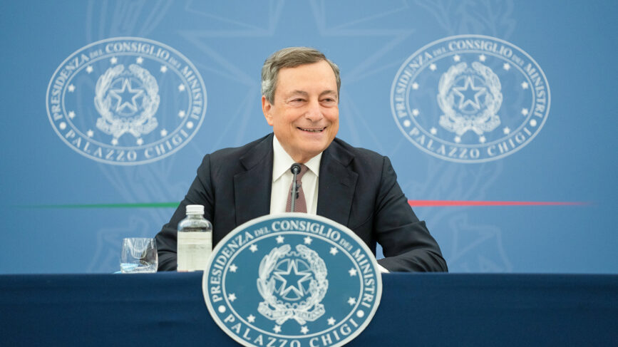 Draghi: come va l’ Italia e come si interverrà sul prezzo delle bollette