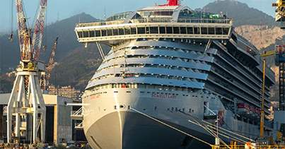 Mediobanca: Fincantieri può crescere anche con un deleveraging limitato Mediobanca: Fincantieri può crescere anche con un deleveraging limitato