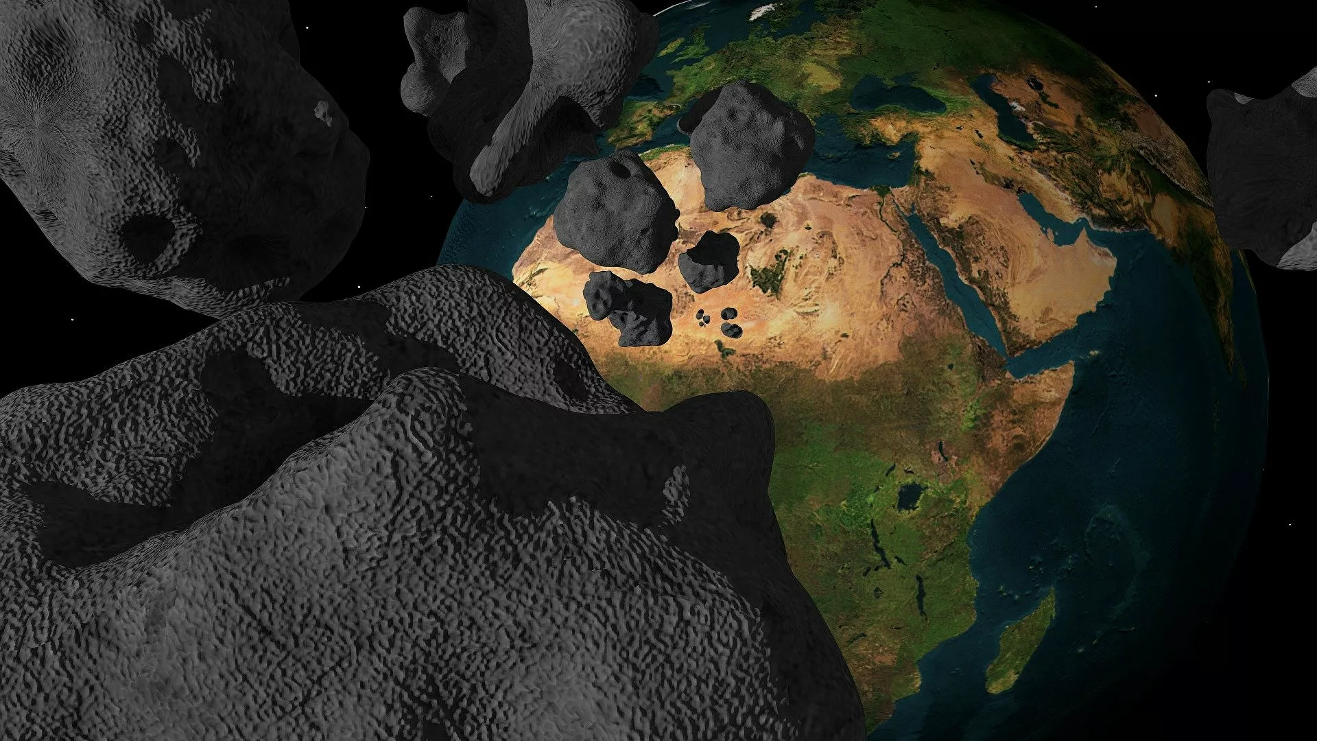 Scoperto il primo asteroide quadruplo