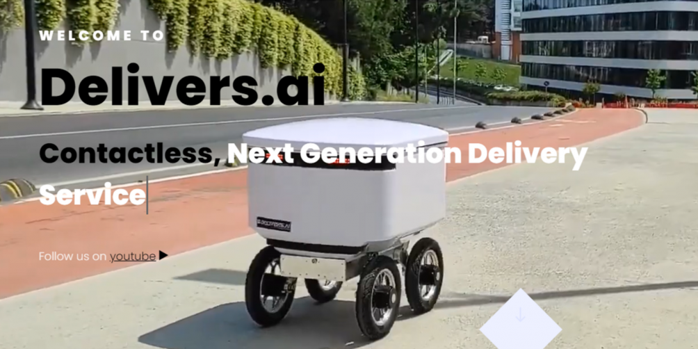 Delivers.AI presents its first autonomous delivery robot