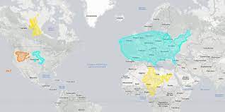 La dimensione dei Paesi in alcune mappe è distorta: nessun complotto, solo pura geometria