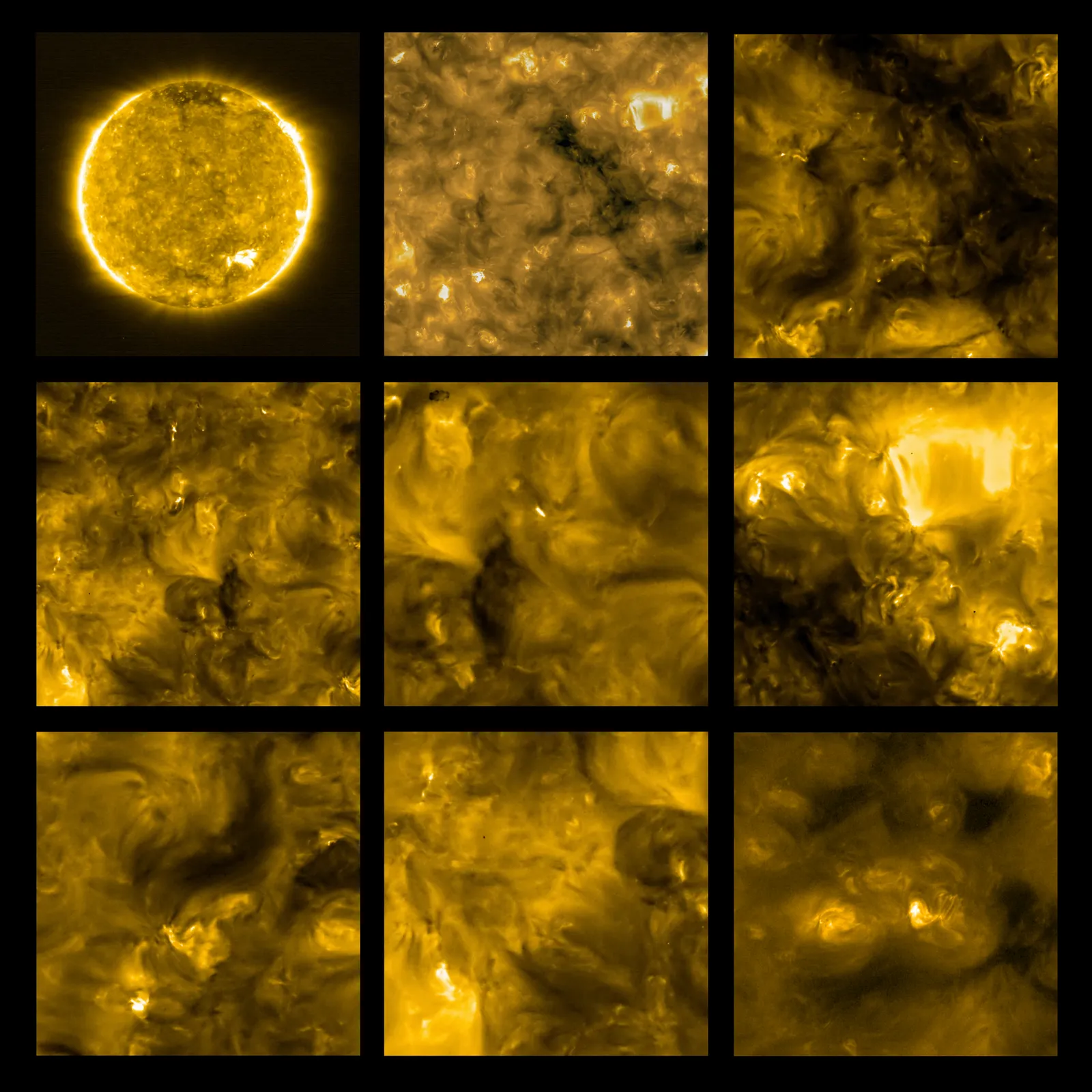 Cosa sono i punti che appaiono sulla superficie del Sole?