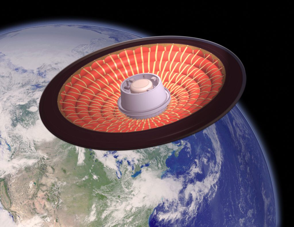 La NASA ha lanzado un platillo volante inflable para luego aterrizarlo en el océano. Tiene buenos motivos