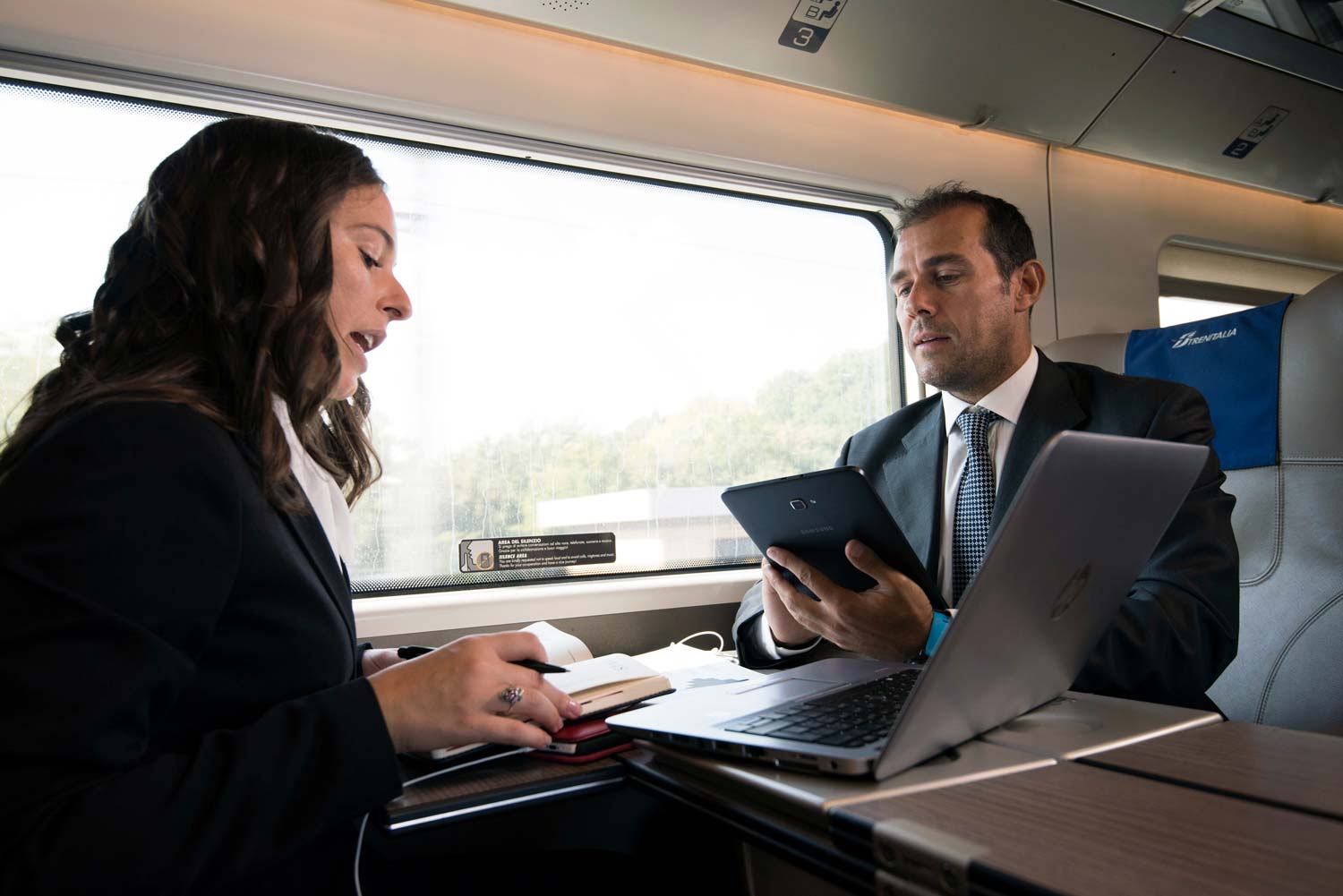 Viaggi di affari in treno sono in crescita