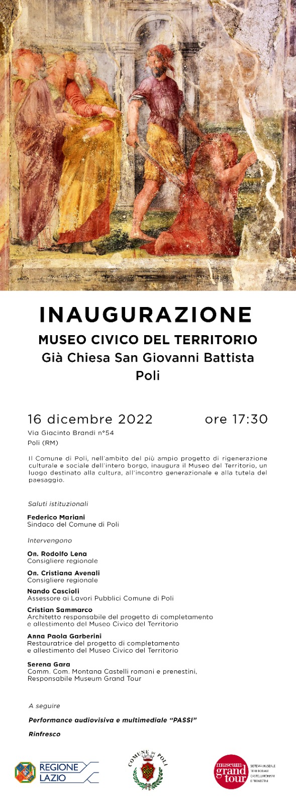 APRE A POLI IL MUSEO CIVICO DEL TERRITORIO APRE A POLI IL MUSEO CIVICO DEL TERRITORIO