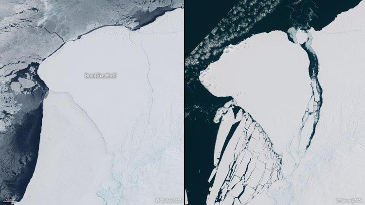 Esa: a big iceberg is separated in Antartic