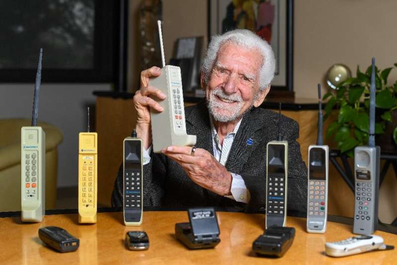 Take your eyes off your mobile phone, says inventor, 50 years on Take your eyes off your mobile phone, says inventor, 50 years on