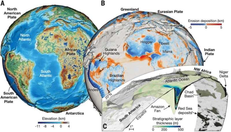 Il modello geologico più dettagliato rivela gli ultimi 100 milioni di anni della Terra