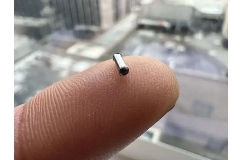 Implantable device, smaller than a grain of rice, shown to shrink pancreatic tumors