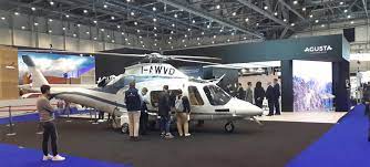 EBACE 2023: Leonardo torna con il marchio Agusta al salone europeo del trasporto executive