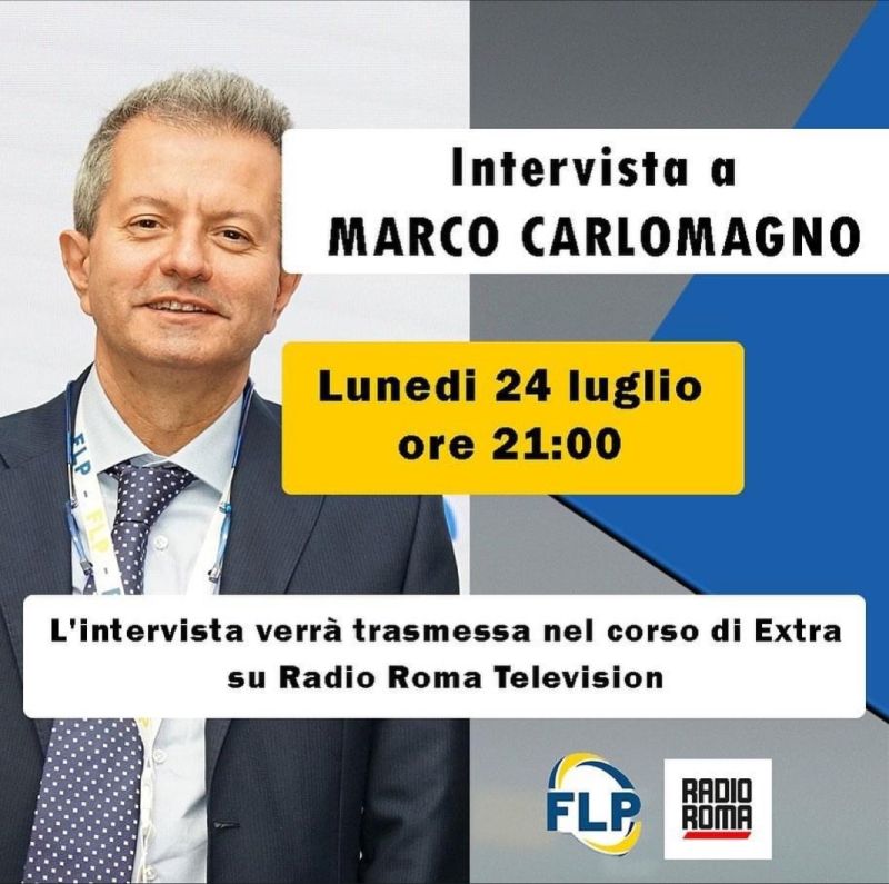 Intervista questa sera al Segretario Generale della Flp Marco Carlomagno a Extra